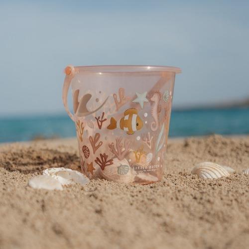 Cubo Rosa Transparente Ocean Dreams LD