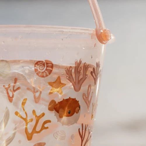 Cubo Rosa Transparente Ocean Dreams LD