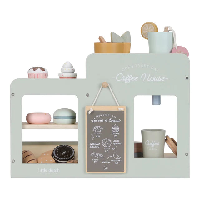 Rincón de café de juguete - Multicolor - Esenciales LITTLE DUTCH
