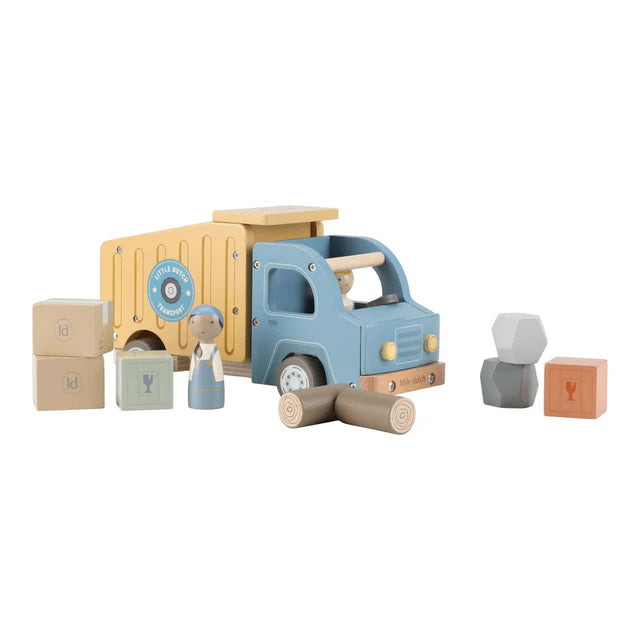 Camión volquete de madera – Multicolor – Essentials LITTLE DUTCH