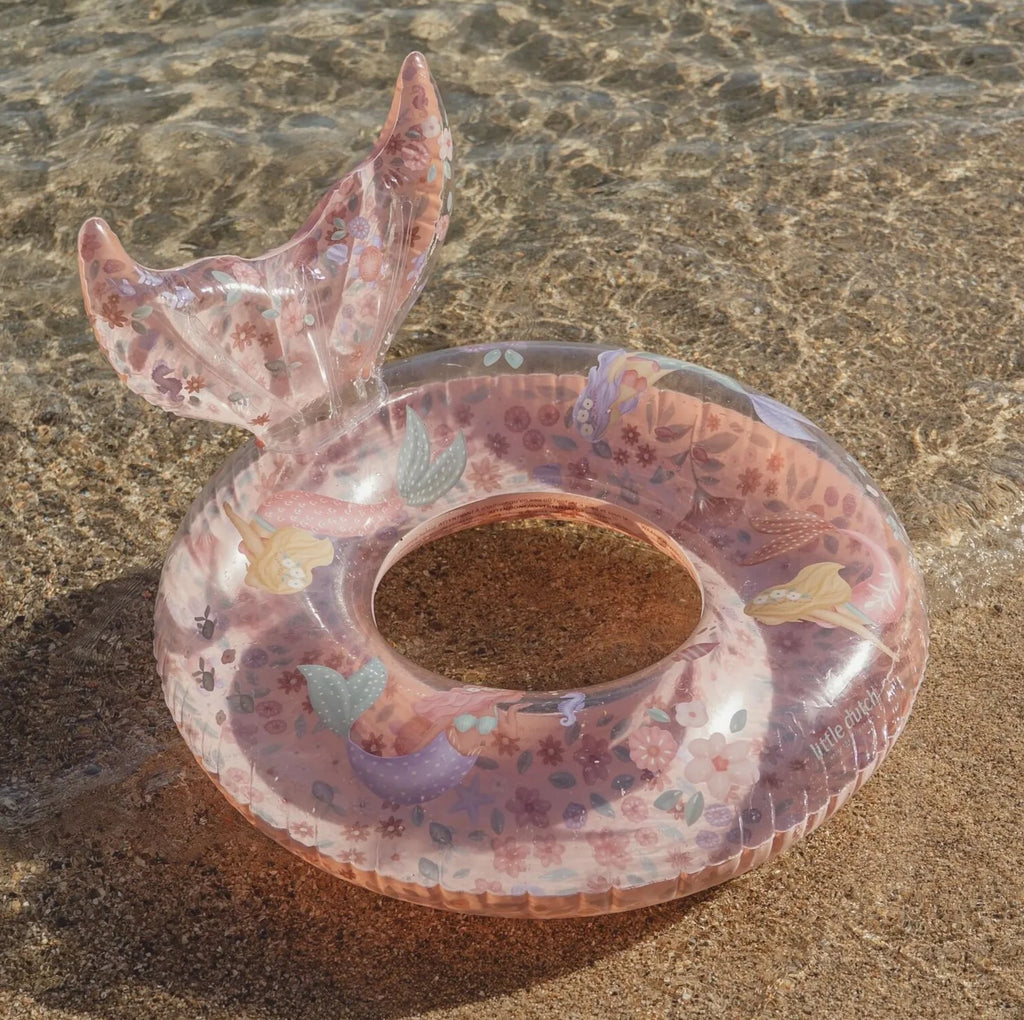 Flotador Rosa Sirena de Ensueño
