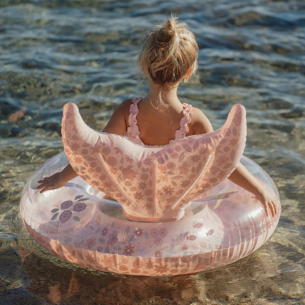 Flotador Rosa Sirena de Ensueño