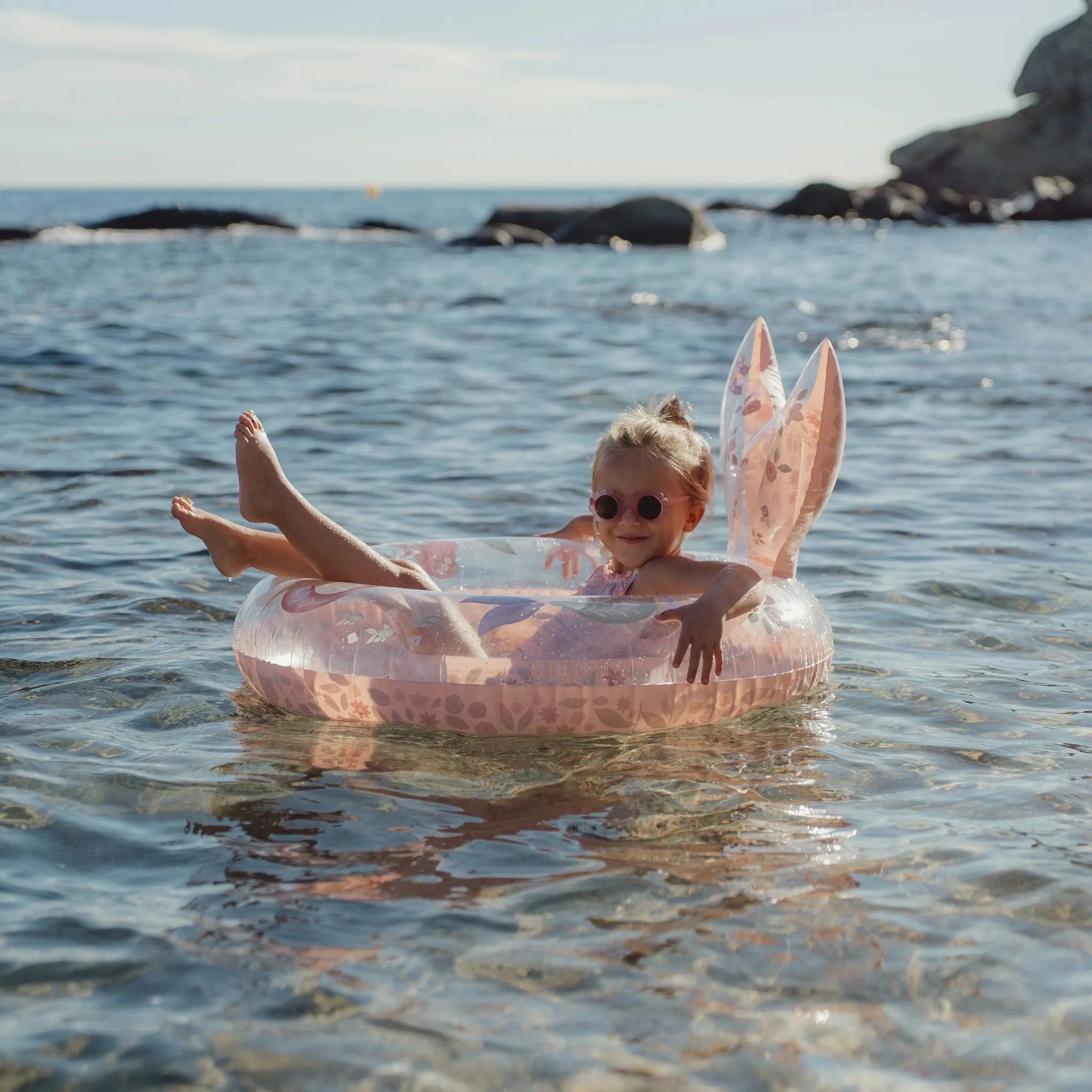 Flotador Rosa Sirena de Ensueño