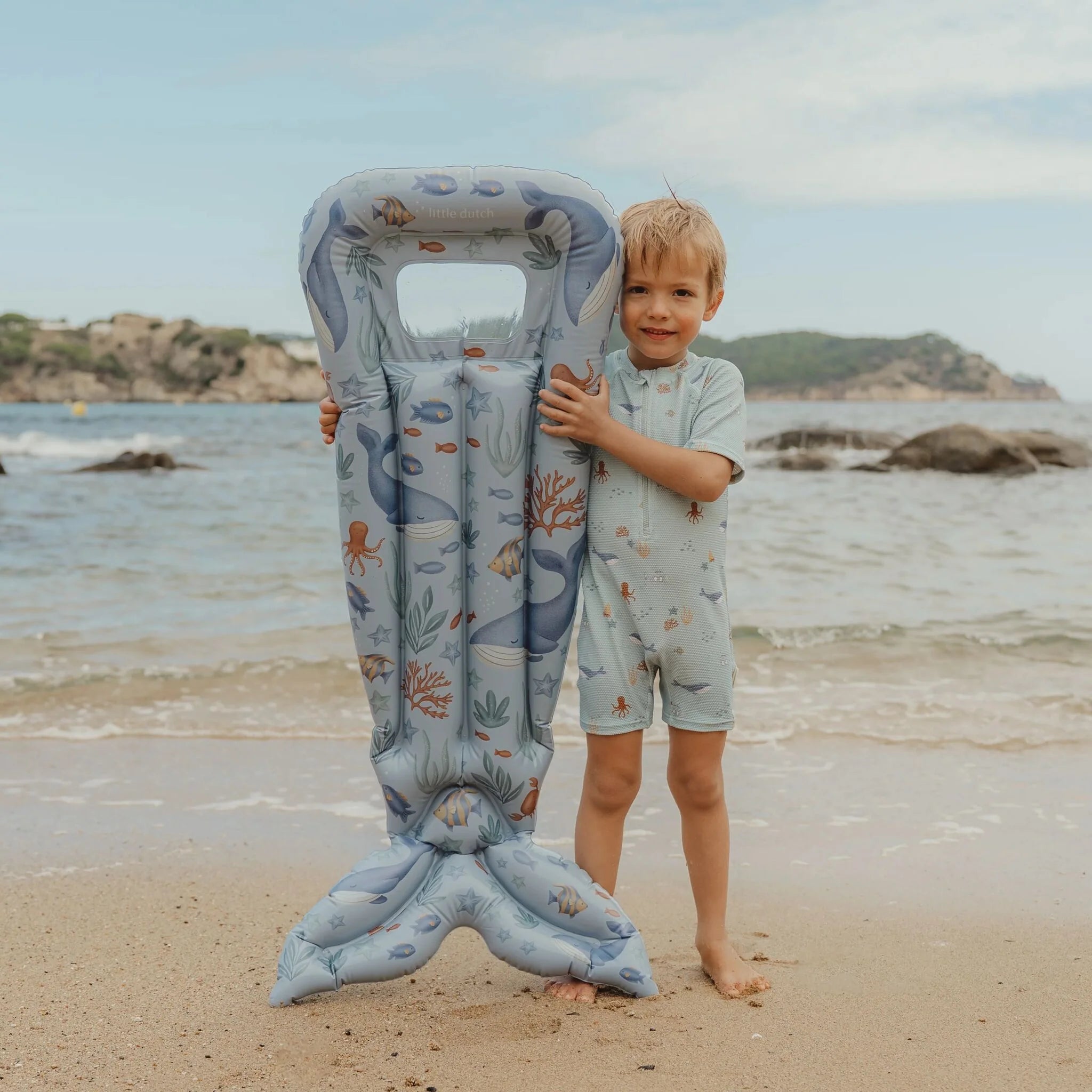 Colchón Hinchable Ocean Dreams Azul LD