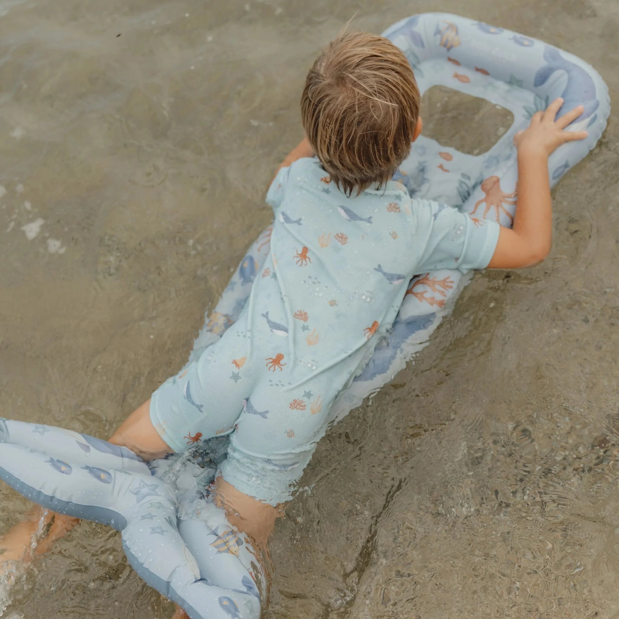 Colchón Hinchable Ocean Dreams Azul LD