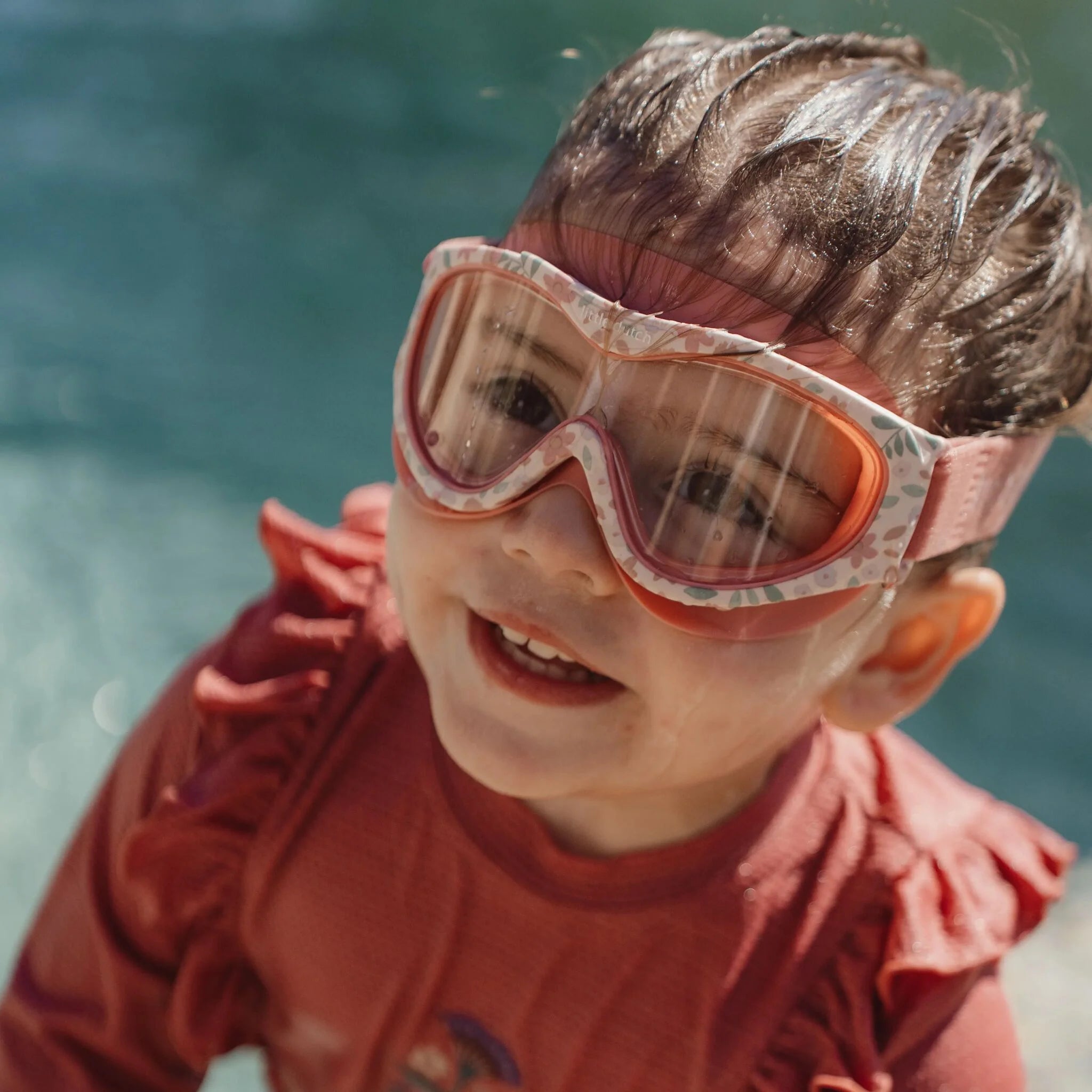 Gafas de Buceo Rosa Sirena de Ensueño
