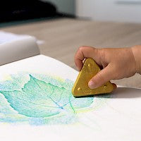 Wax triangles 8 colours + stencils PRIMO