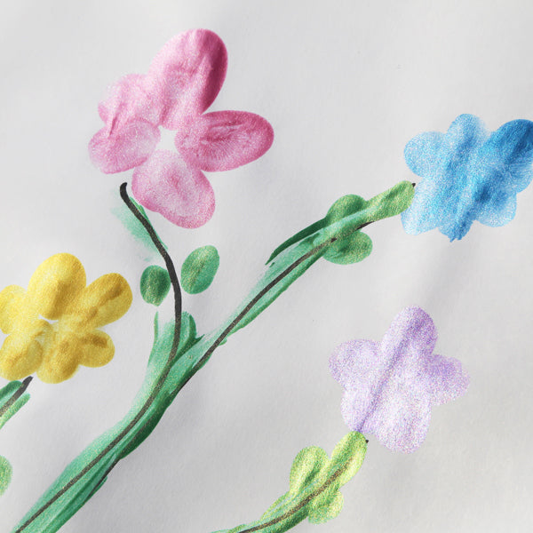 Pintura de dedos perlada en frasco, estuche multiusos, 6 colores. PRIMO