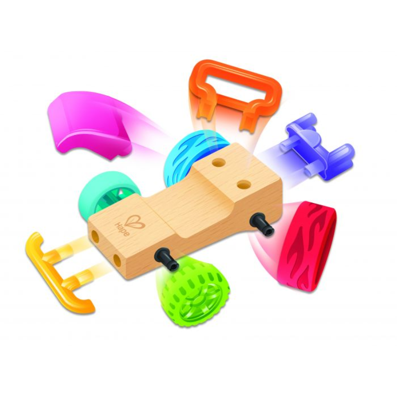 Whizzy Wheels Coche de construcción HAPE