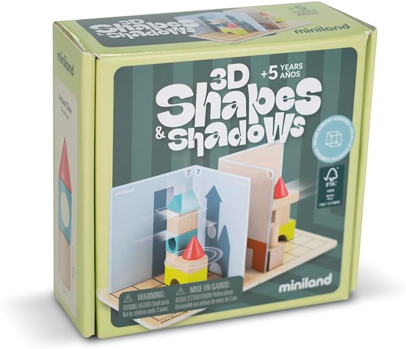 3D shapes & shadows fsc 100% miniland