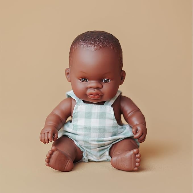 Muñeco bebé africano 21cm My Friends & Me miniland