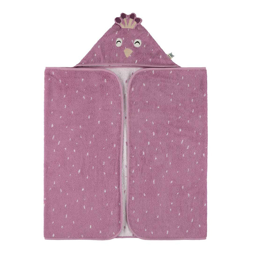 Toalla con capucha | 70x130cm - Mrs. Peacock TRIXIE