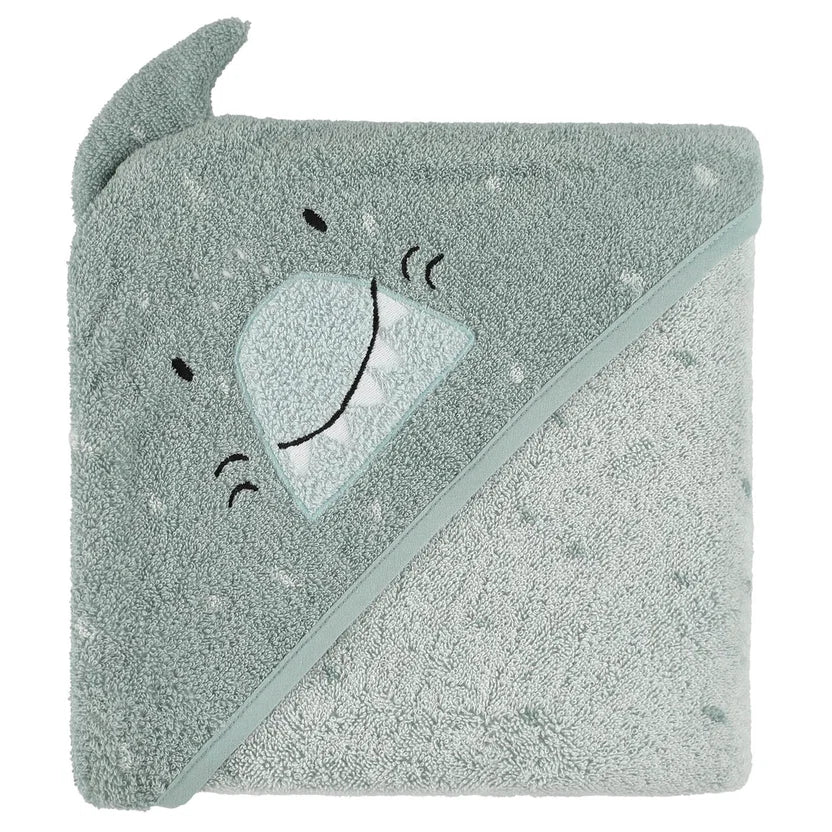 Toalla con capucha | 75x75cm - Mr. Shark TRIXIE