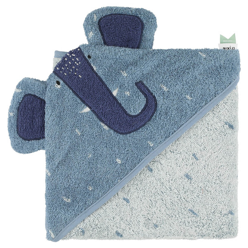 Toalla con capucha | 75x75cm - Sra. Elefante TRIXIE