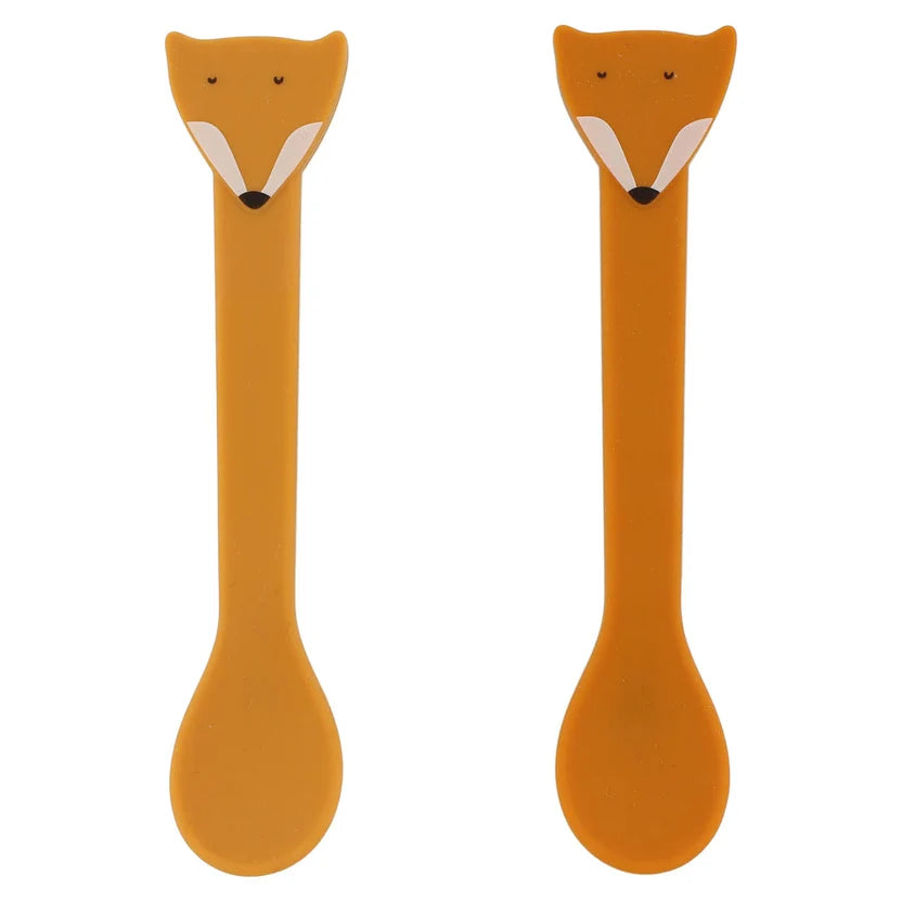 Silicona cuchara 2-pack - Mr. Fox TRIXIE