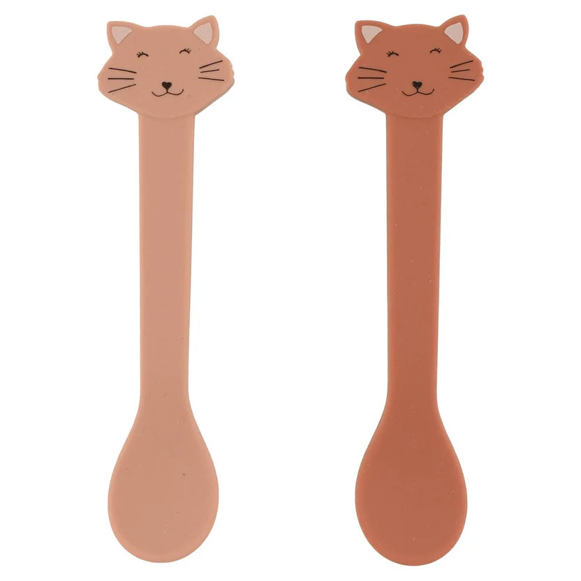 Silicona cuchara 2-pack - Mrs. Cat TRIXIE