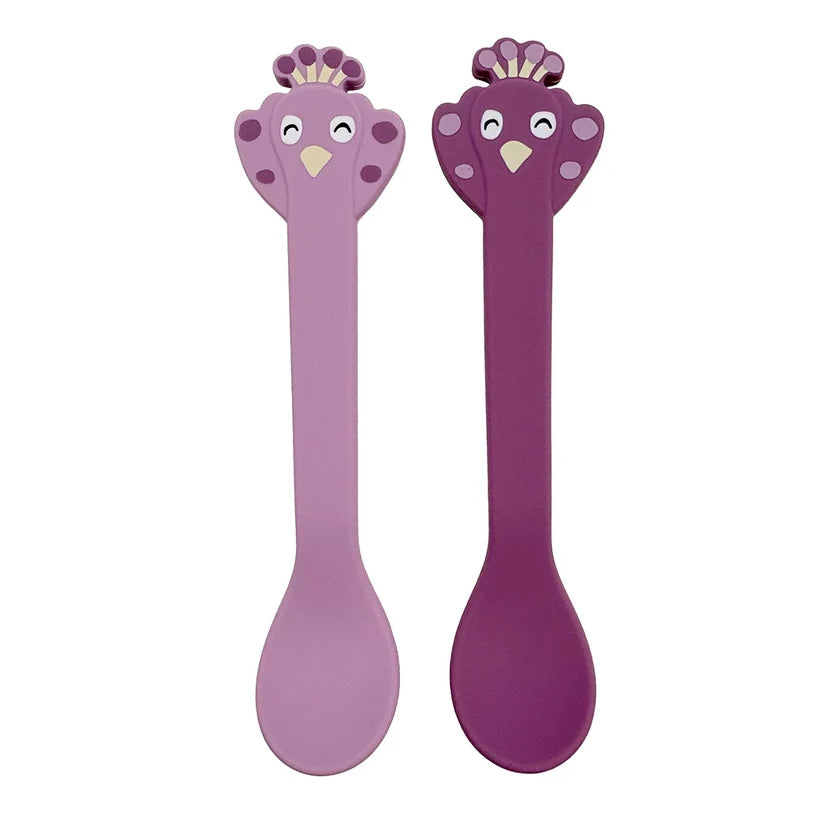 Silicona cuchara 2-pack - Mrs. Peacock TRIXIE