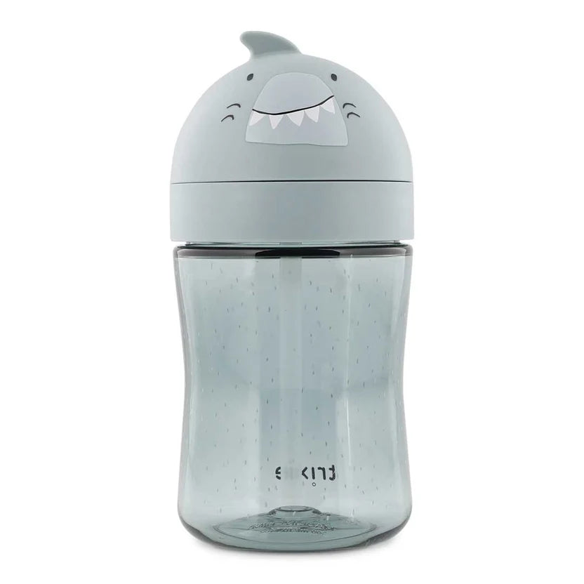 Vaso con pajita - Mr. Shark TRIXIE