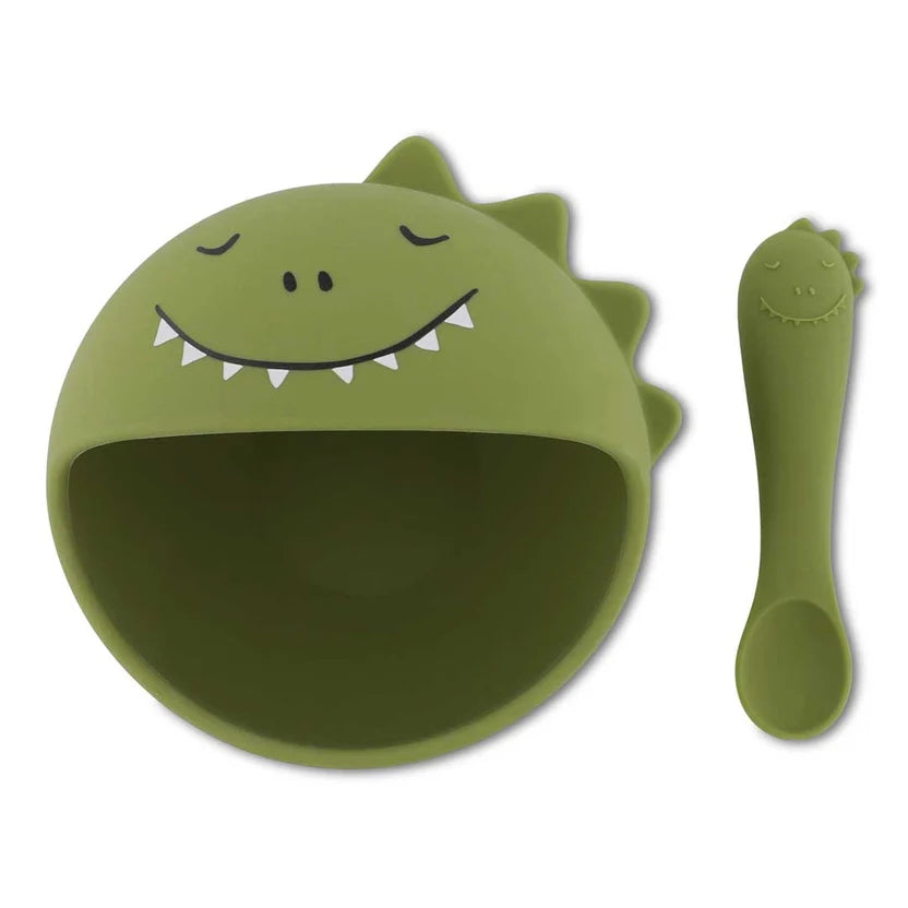 Primer set de comida para bebé - Mr. Dino TRIXIE