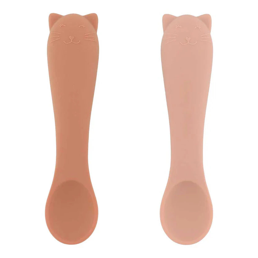 Primeras cucharas para bebé 2-pack - Mrs. Cat TRIXIE