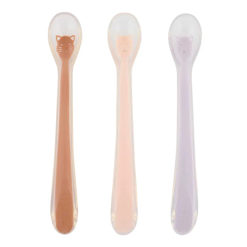 Cucharas de alimentación para bebé 3-pack - Mrs. Cat TRIXIE