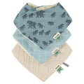 Babero bandana 3-pack mix - Enchanting Elephant TRIXIE