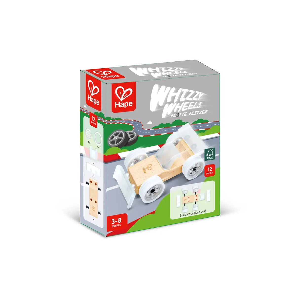 Whizzy Wheels Coche de construcción HAPE