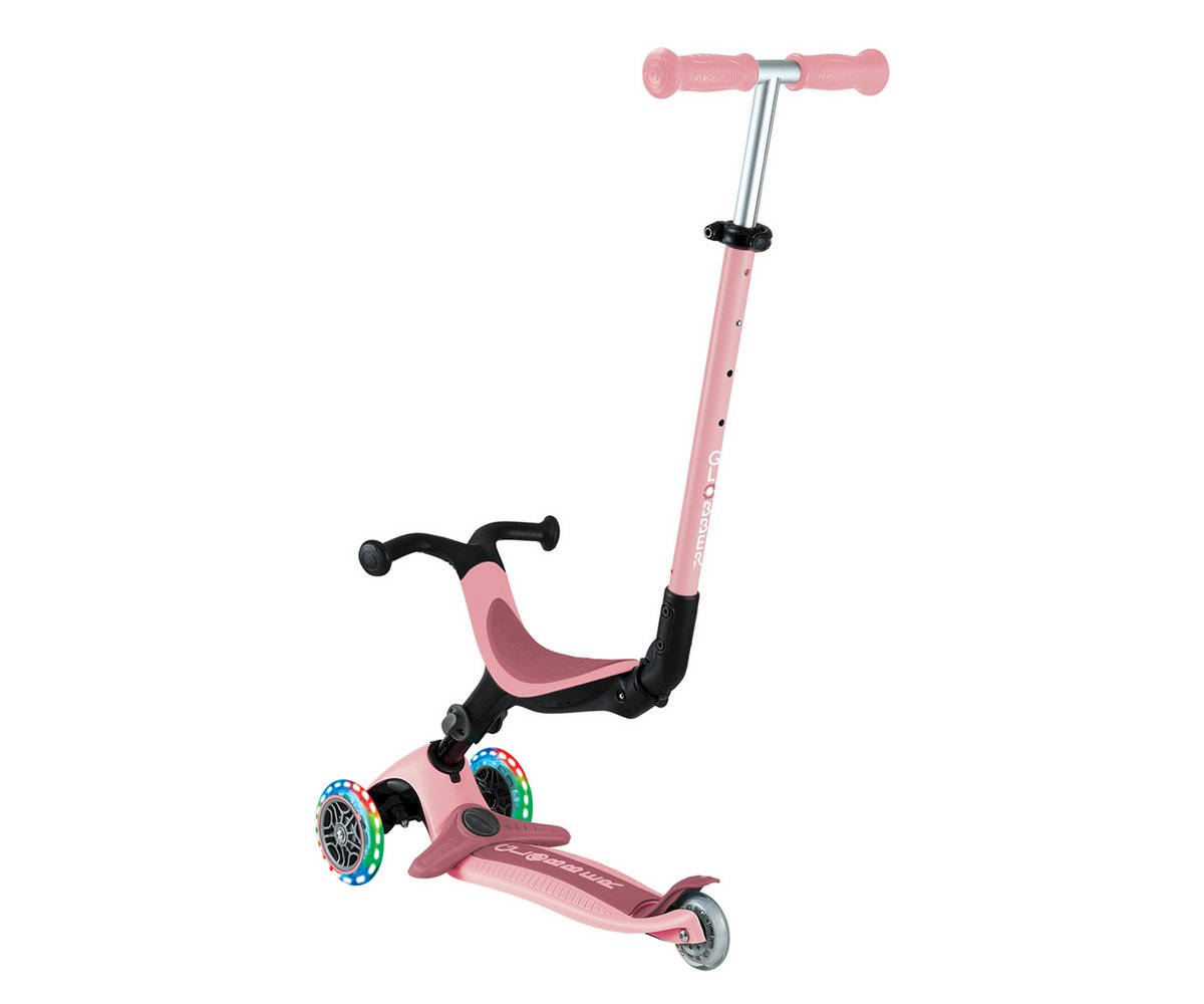 Patinete Go Up Active Led Lights Pastel Pink Globber