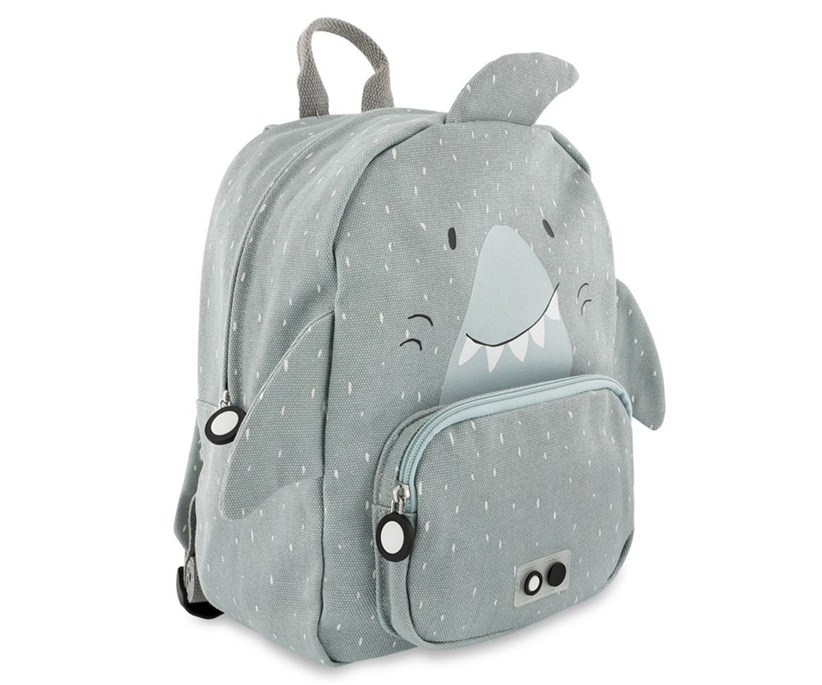 Mochila GRANDE Mr. Shark con Llavero Personalizado TRIXIE
