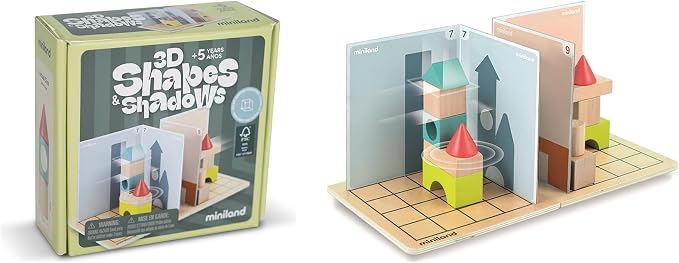 3D shapes & shadows fsc 100% miniland