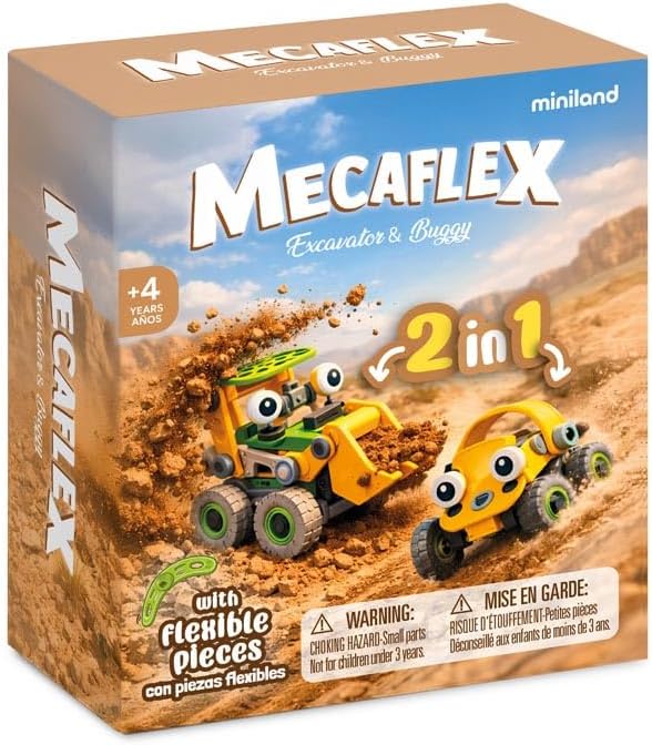 Mecaflex excavadora juegos de construcción