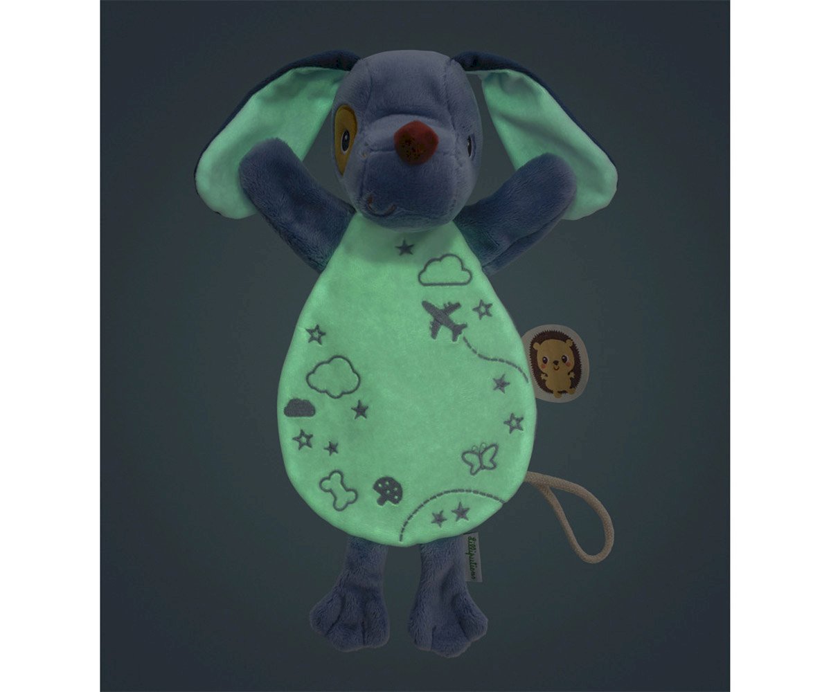Doudou Sujetachupetes y Marioneta Jules Nocturno Lilliputiens