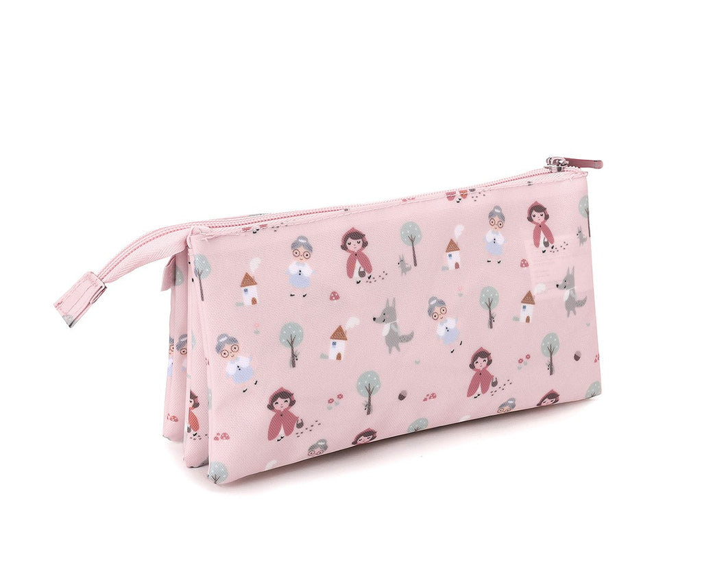 Estuche 3 Compartimentos Little Red Personalizable Tutete