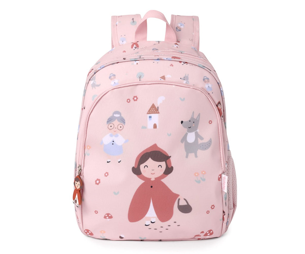 Mochila Mediana Little Red + Llavero Personalizable Tutete