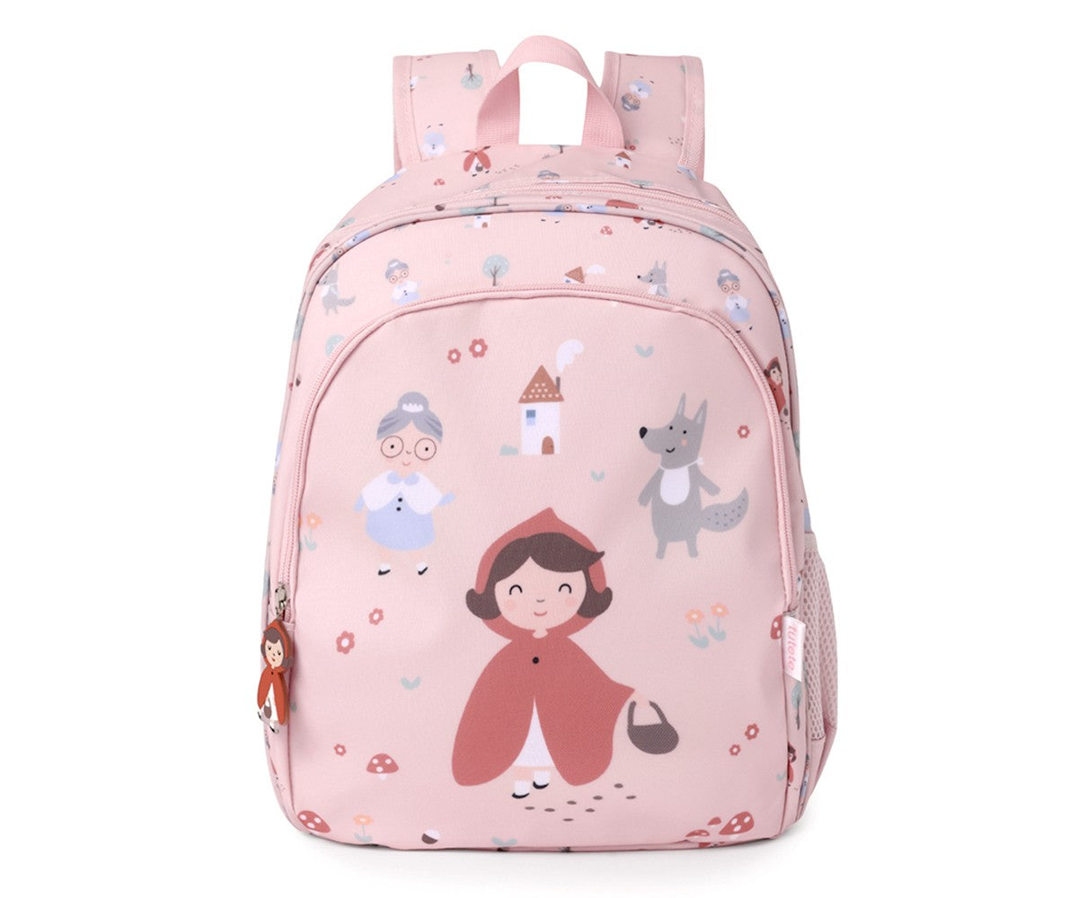 Mochila Mediana Little Red + Llavero Personalizable Tutete