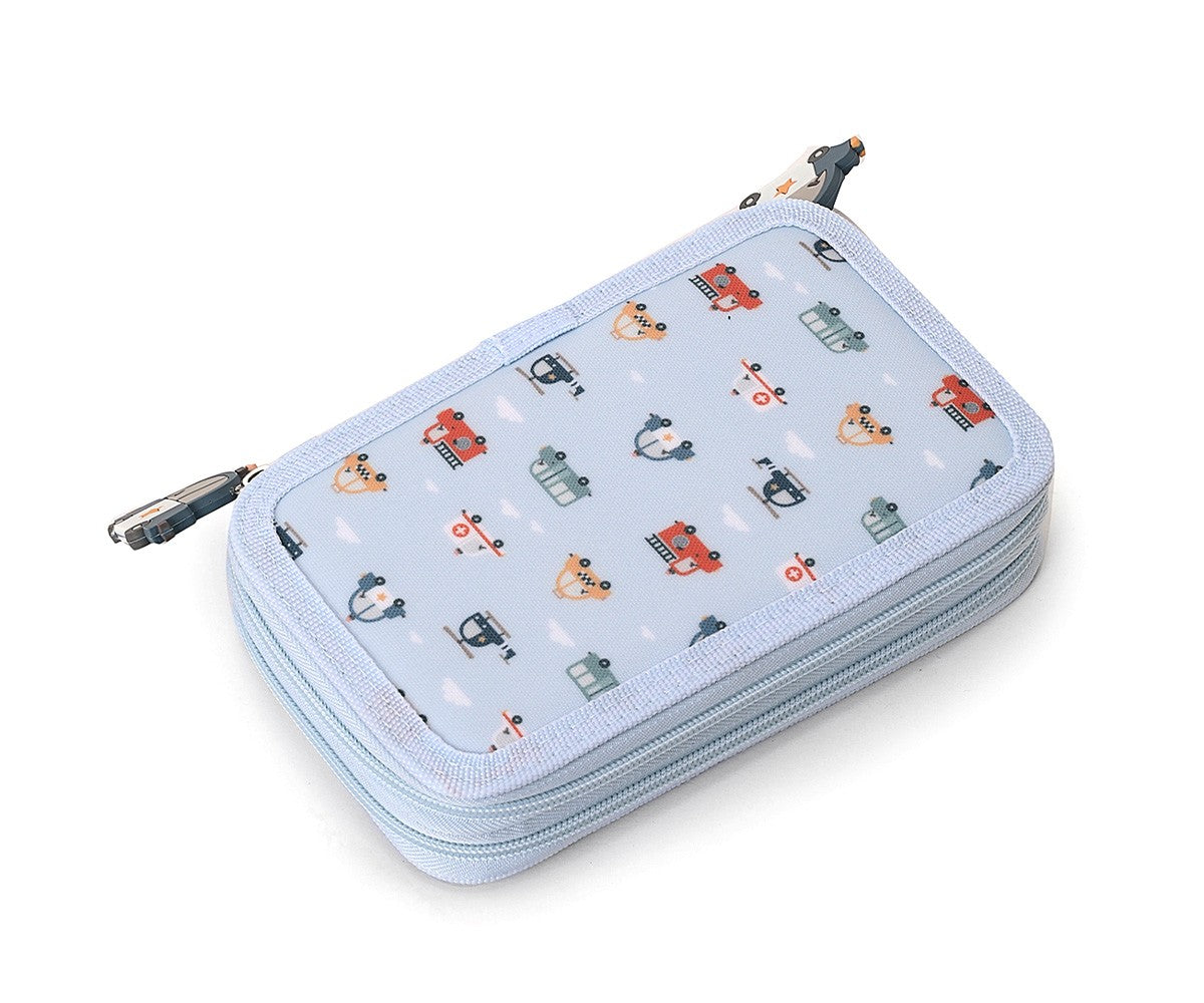 Estuche Plumier Doble City Cars Tutete