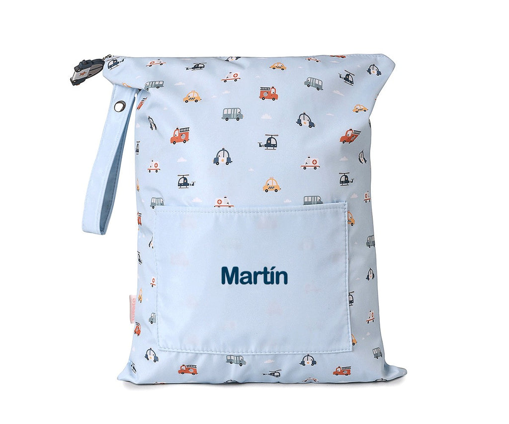 Bolsa Impermeable Grande City Cars Personalizable Tutete