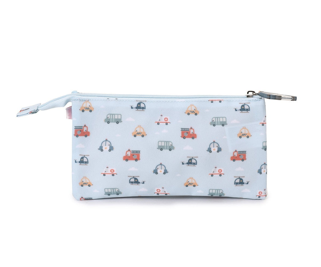 Estuche 3 Compartimentos City Cars Personalizable Tutete