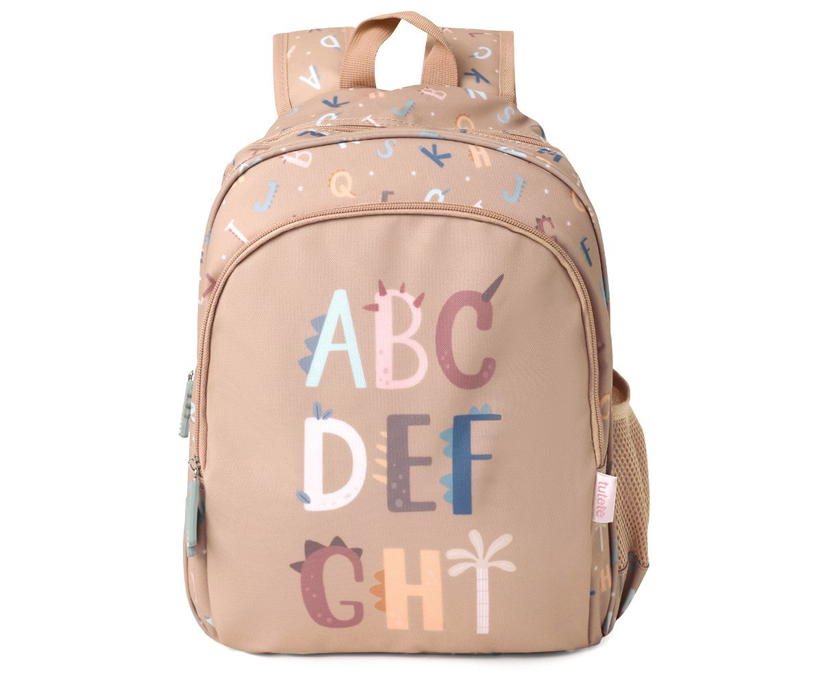 Mochila Mediana Funny Letters + Llavero Tutete