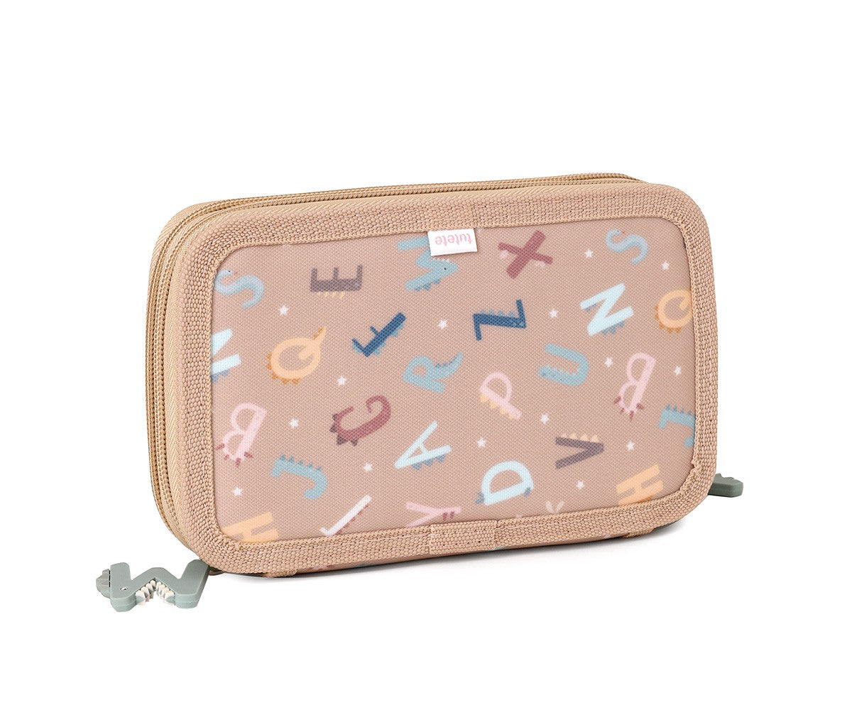 Estuche Plumier Doble Funny Letters Tutete