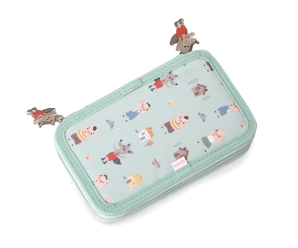 Estuche Plumier Doble The Three Little Pigs Tutete