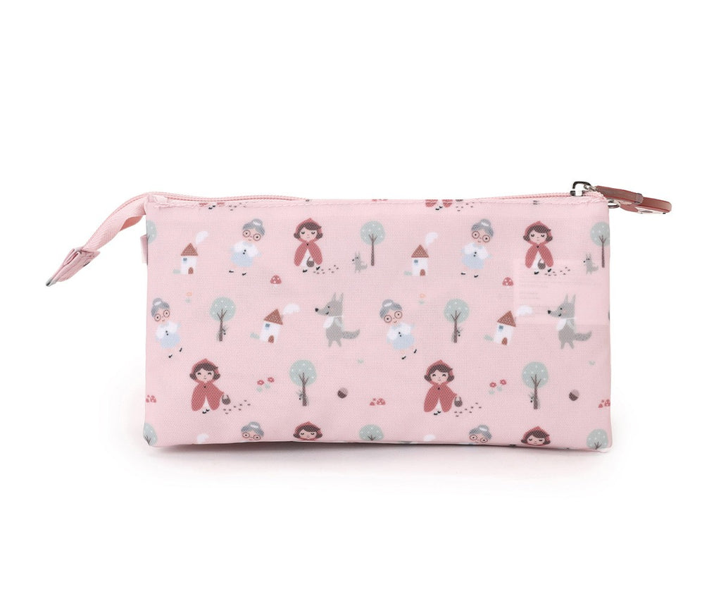 Estuche 3 Compartimentos Little Red Personalizable Tutete