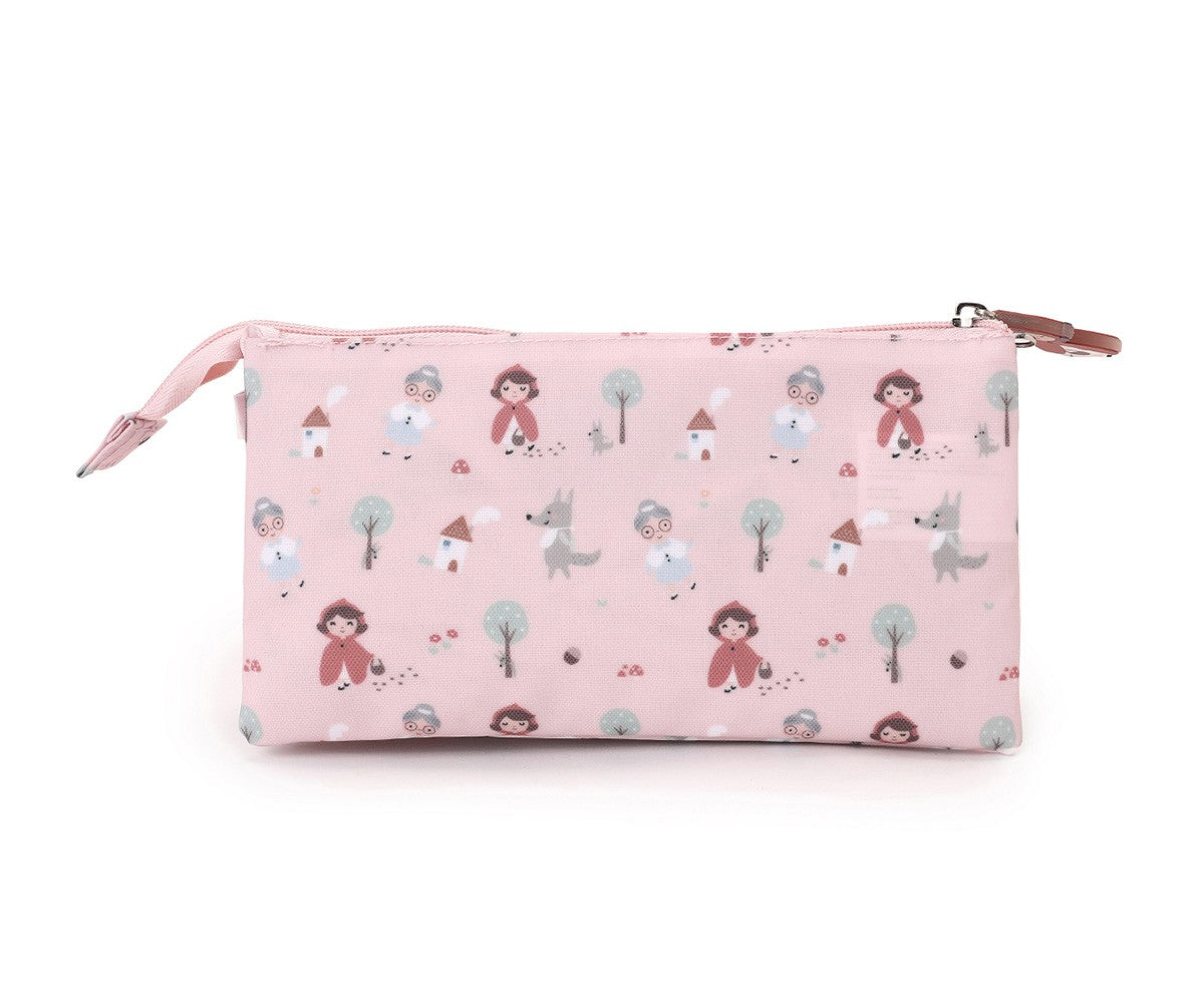Estuche 3 Compartimentos Little Red Personalizable Tutete