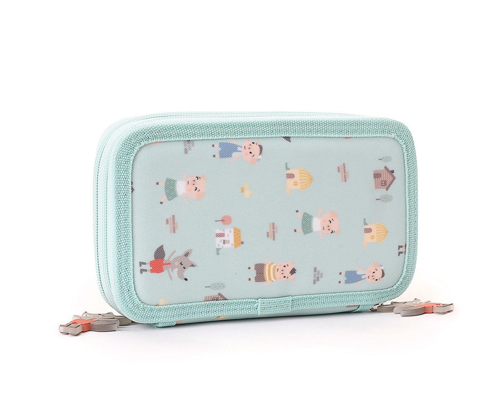 Estuche Plumier Doble The Three Little Pigs Tutete