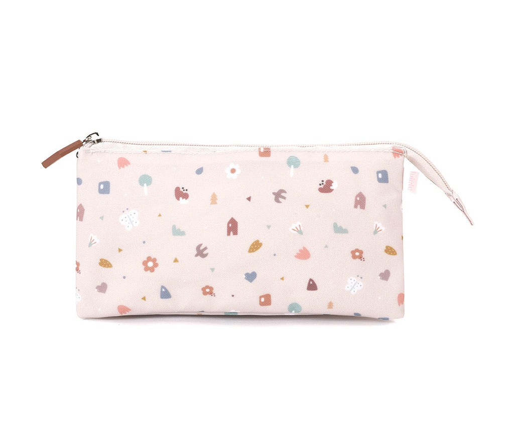 Estuche 3 Compartimentos Geometric Nature Personalizable Tutete