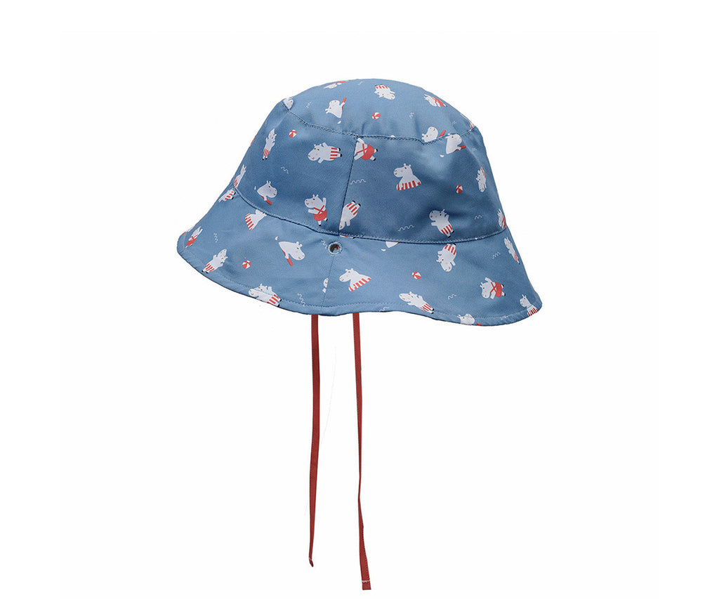 Gorro Reversible Azul MK