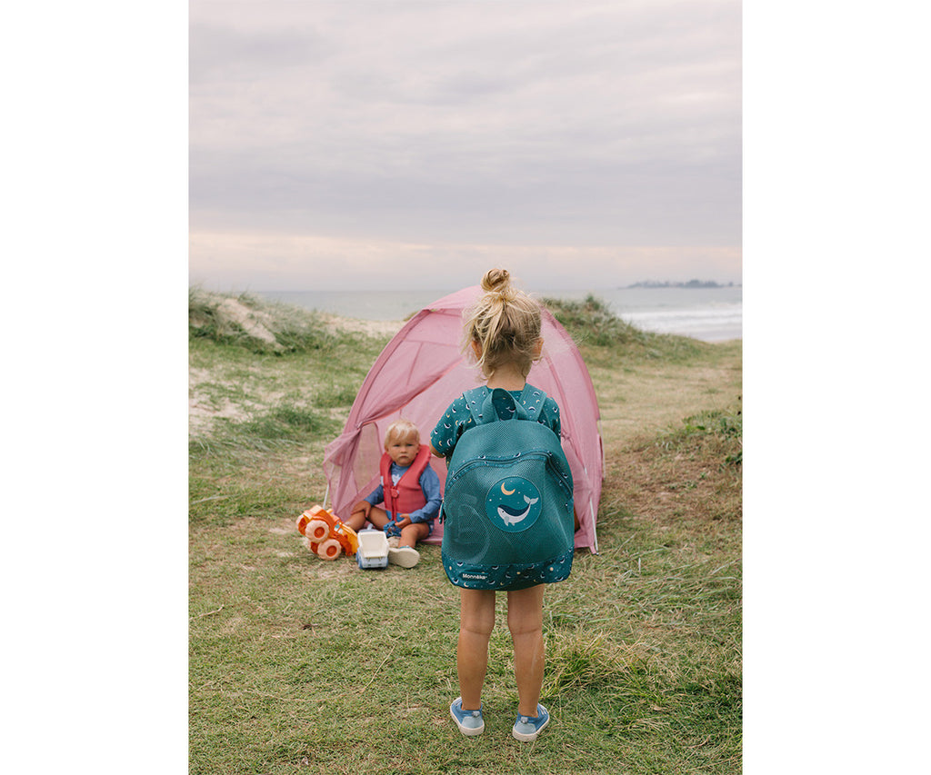 Mochila Antiarena Infantil Verde MK