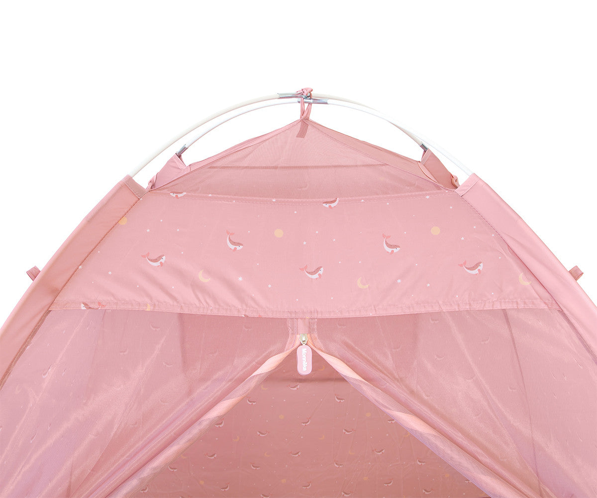 Carpa con Protector Antimosquitos y Protector Solar UV (50 UPF) Rosa MK