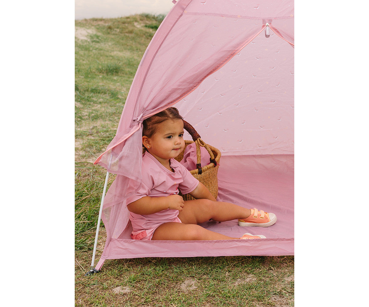 Carpa con Protector Antimosquitos y Protector Solar UV (50 UPF) Rosa MK