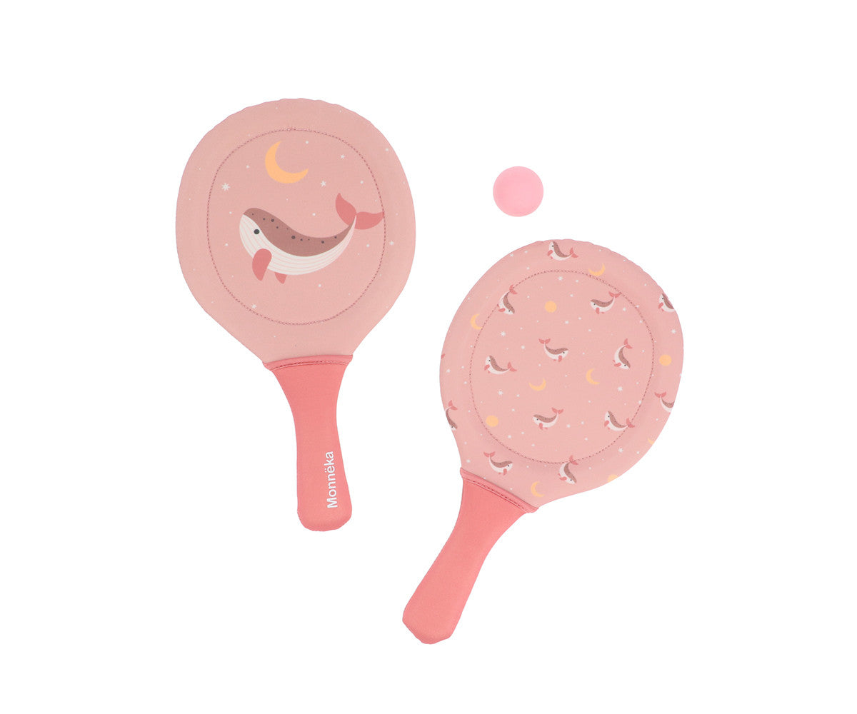 Palas de Playa Neopreno Rosa MK